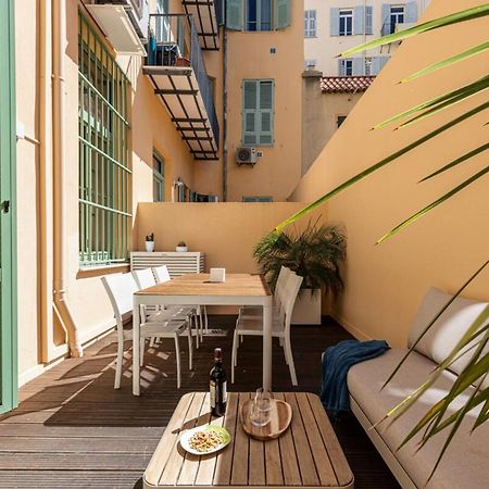 Gubernatis - Beautiful Duplex With Terrace Apartman Nizza Kültér fotó