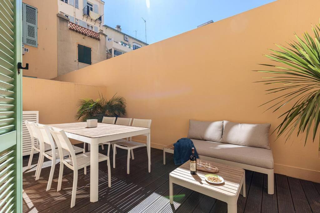 Gubernatis - Beautiful Duplex With Terrace Apartman Nizza Kültér fotó