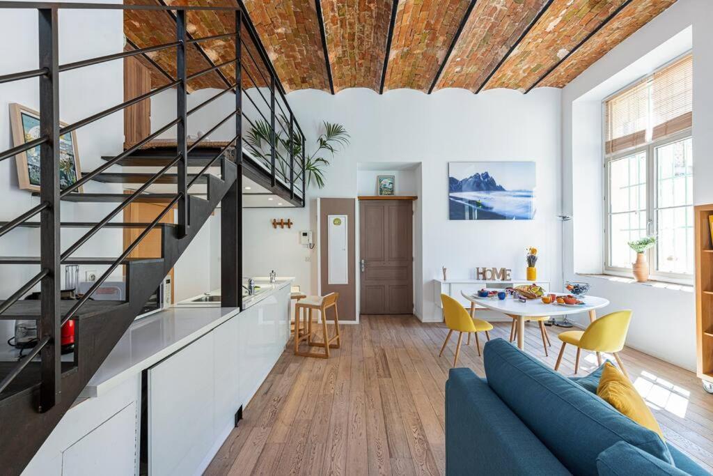 Gubernatis - Beautiful Duplex With Terrace Apartman Nizza Kültér fotó