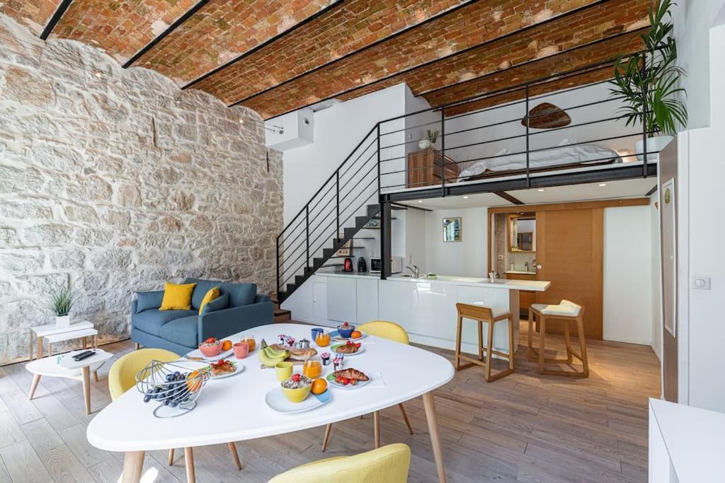Gubernatis - Beautiful Duplex With Terrace Apartman Nizza Kültér fotó