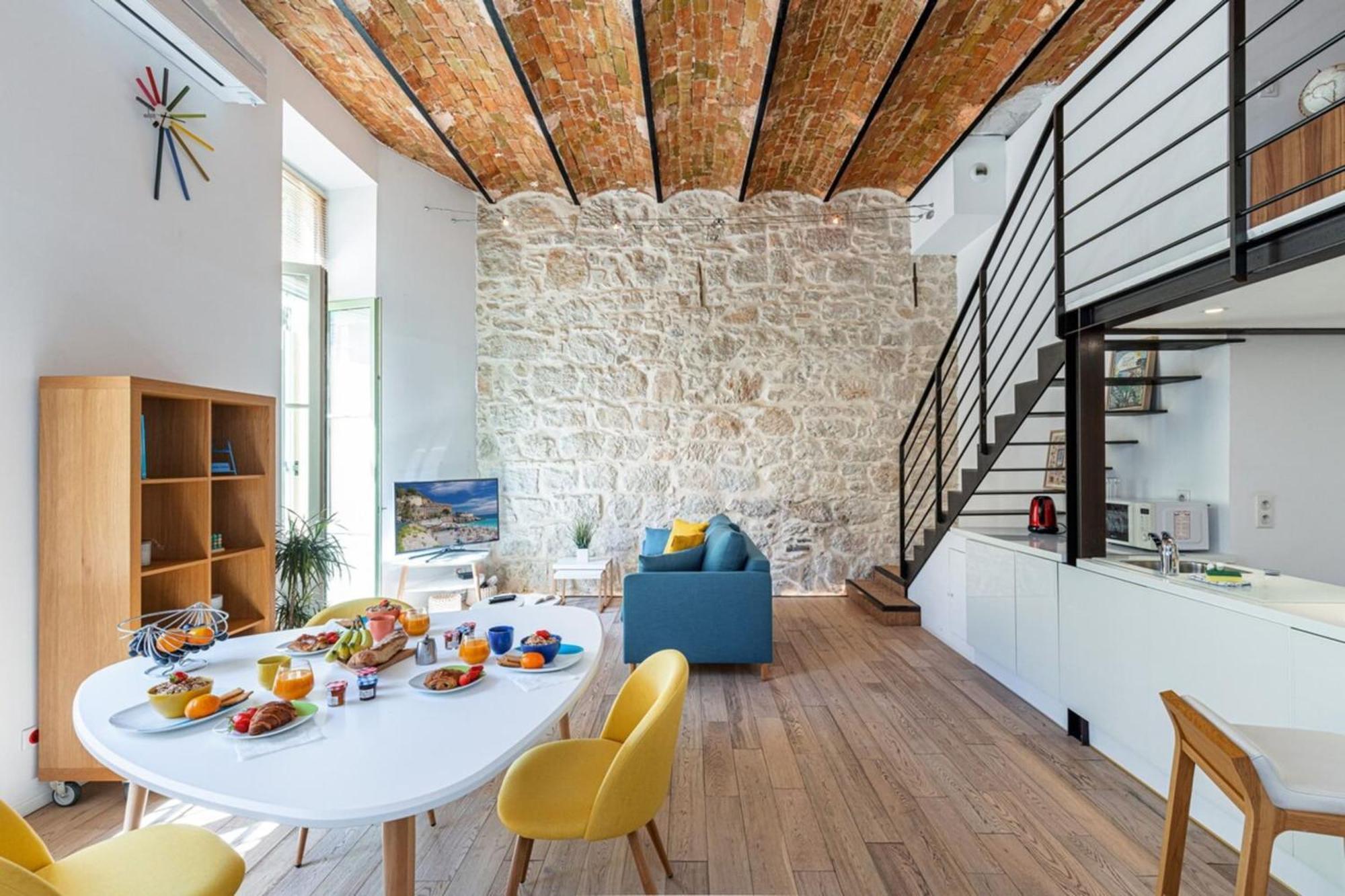 Gubernatis - Beautiful Duplex With Terrace Apartman Nizza Kültér fotó