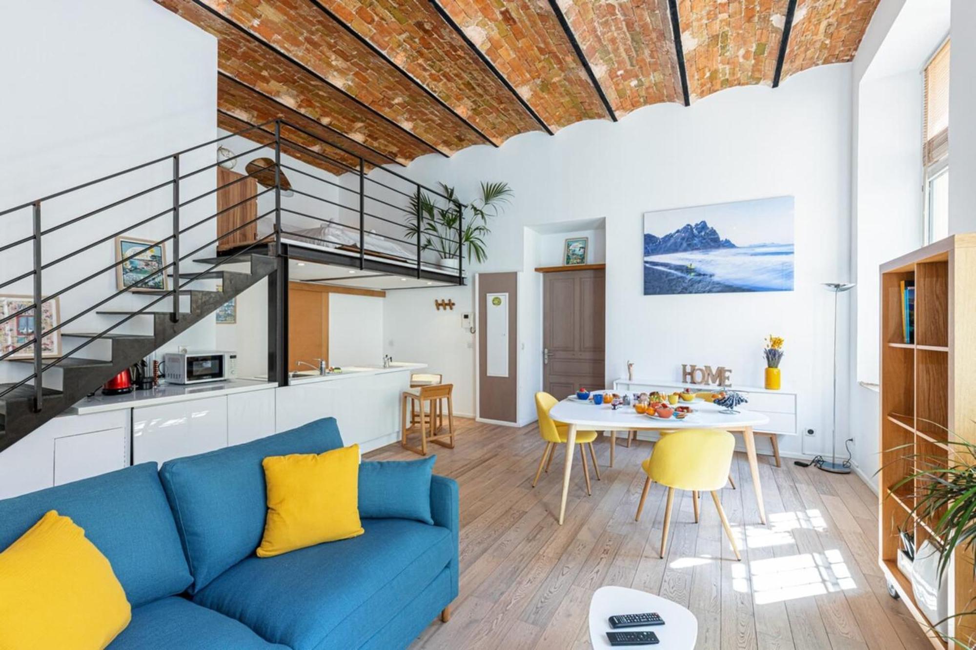 Gubernatis - Beautiful Duplex With Terrace Apartman Nizza Kültér fotó